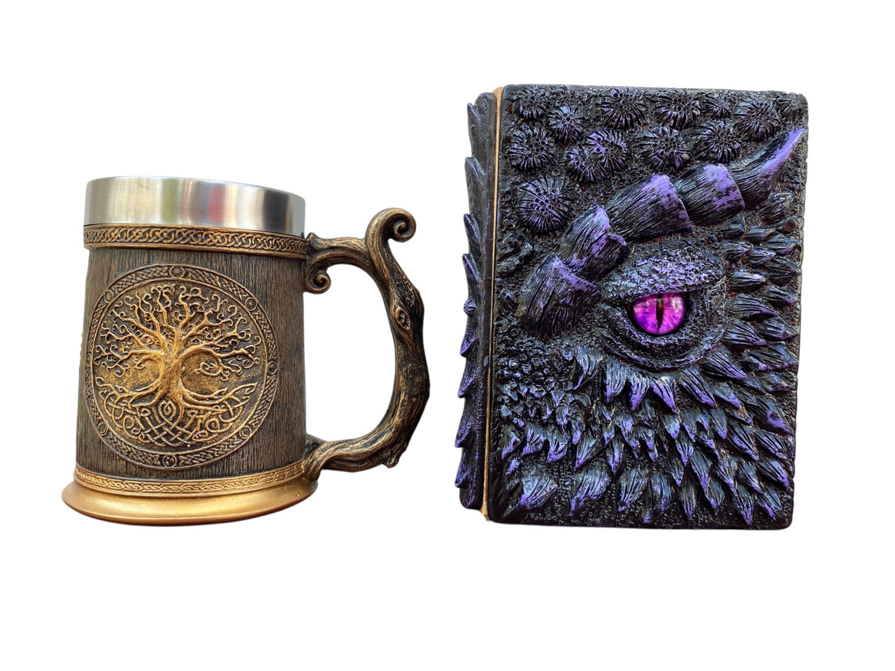 Подарунковий набір Кухоль 3D Друїд Ігграсиль і Блокнот 3D «Око Ілюзій», фото 1