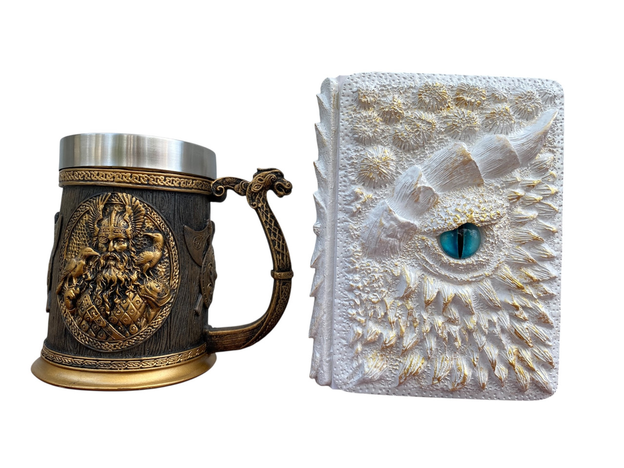 Подарунковий набір Кухоль 3D Скандинавські Боги та Блокнот 3D «Око Крижаного Хранителя», фото 1