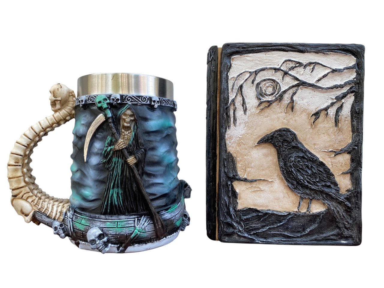 Подарунковий набір Кухоль 3D Підземний 578 і Блокнот 3D «Тінь Ворона», фото 1