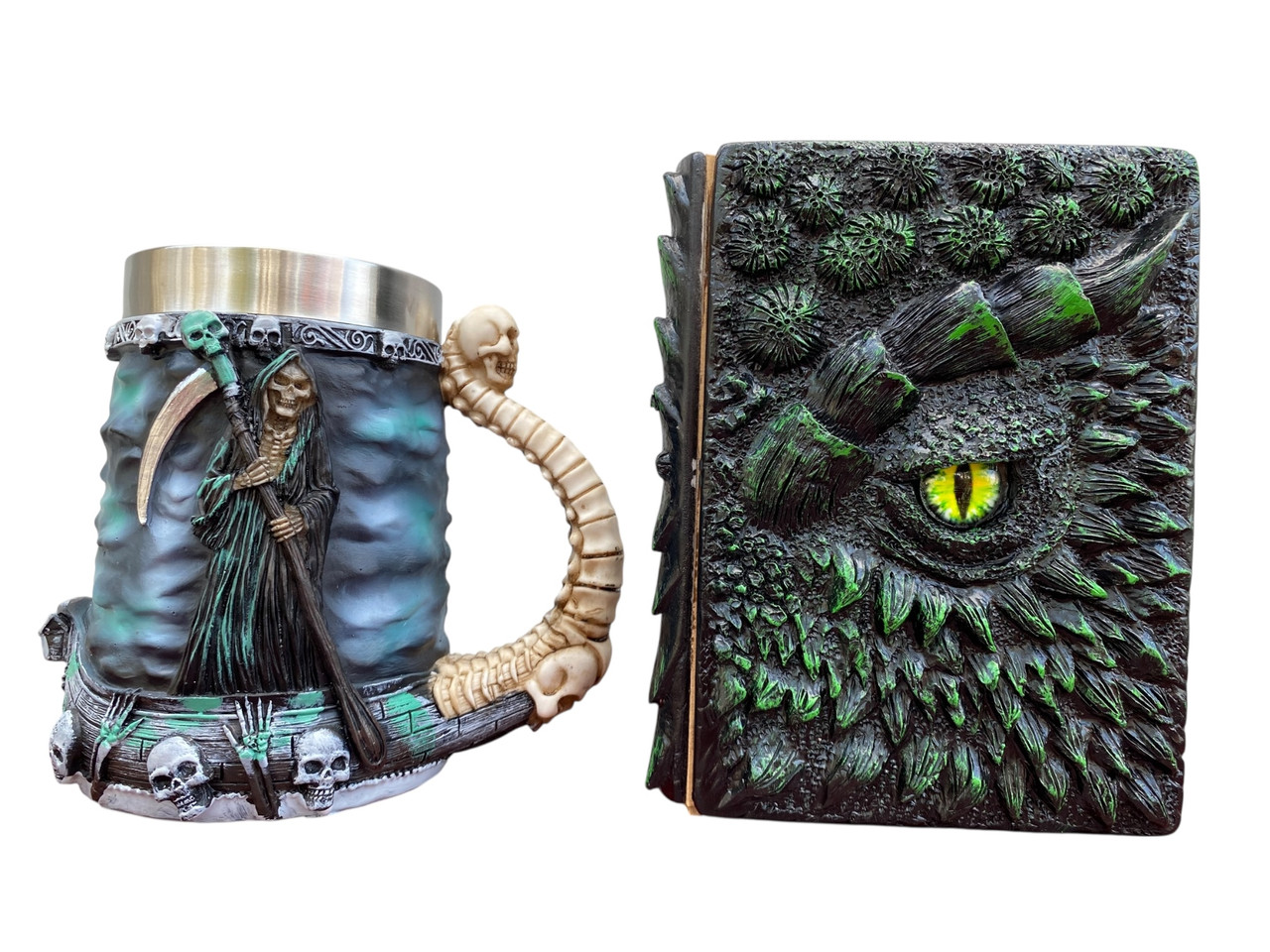 Подарунковий набір Кухоль 3D Підземний 1254 і Блокнот 3D «Око Лісового Дракона», фото 1