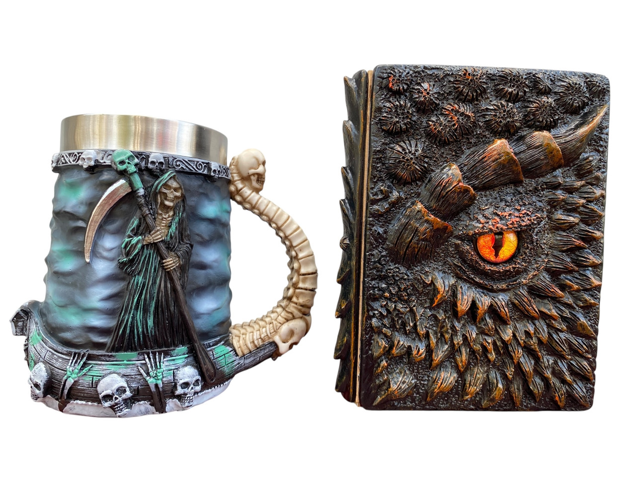 Подарунковий набір Кухоль 3D Підземний 574 і Блокнот 3D «Жар Серця Дракона», фото 1