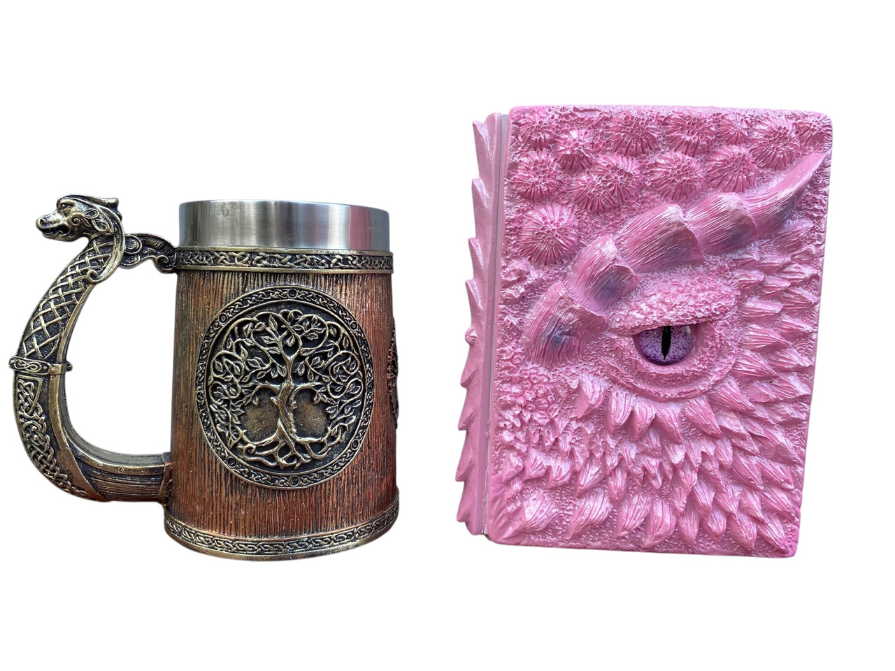 Подарунковий набір Кухоль 3D Вікінг і Дракон і Блокнот 3D «Дракон Єдинорога», фото 1