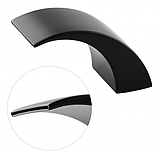 Змішувач для ванни YOKA RUBA BLACK чорний на борт ванни *, фото 4