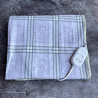 Електропростинь двозонна байкова 140*155 см різні кольори