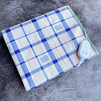 Електропростинь двозонна байкова 140*155 см різні кольори