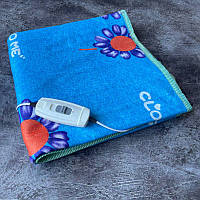 Електропростинь односпальна 75*155 см різні кольори