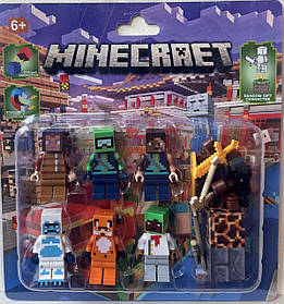 Набір героїв АА27-12 за мотивами гри 6 фігурок висотою 5см у коробцi 17,5-2,3-19см.