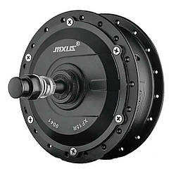 Мотор-колесо заднє MXUS XF15R редукторне, тріскачка 48V, 500W