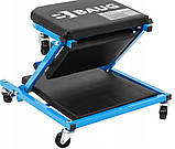 BAUG Лежак підкатний 2-в-1 для майстерень та автомайстерень, вантажопідйомністю 150 кг B4902, фото 2