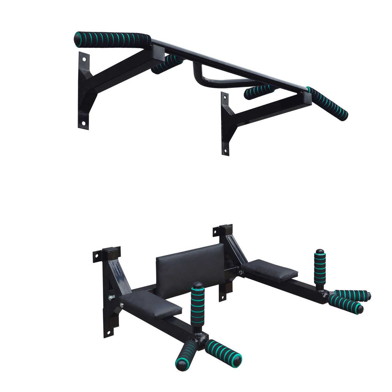 Настінні турнік та бруси. Комплект А552-ч, фото 1