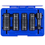 Набір ударних головок насадок для алюмінієвих дисків 1/2" двосторонніх 17–22 мм Falcon F08524, фото 3