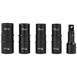 Набір ударних головок насадок для алюмінієвих дисків 1/2" двосторонніх 17–22 мм Falcon F08524, фото 5