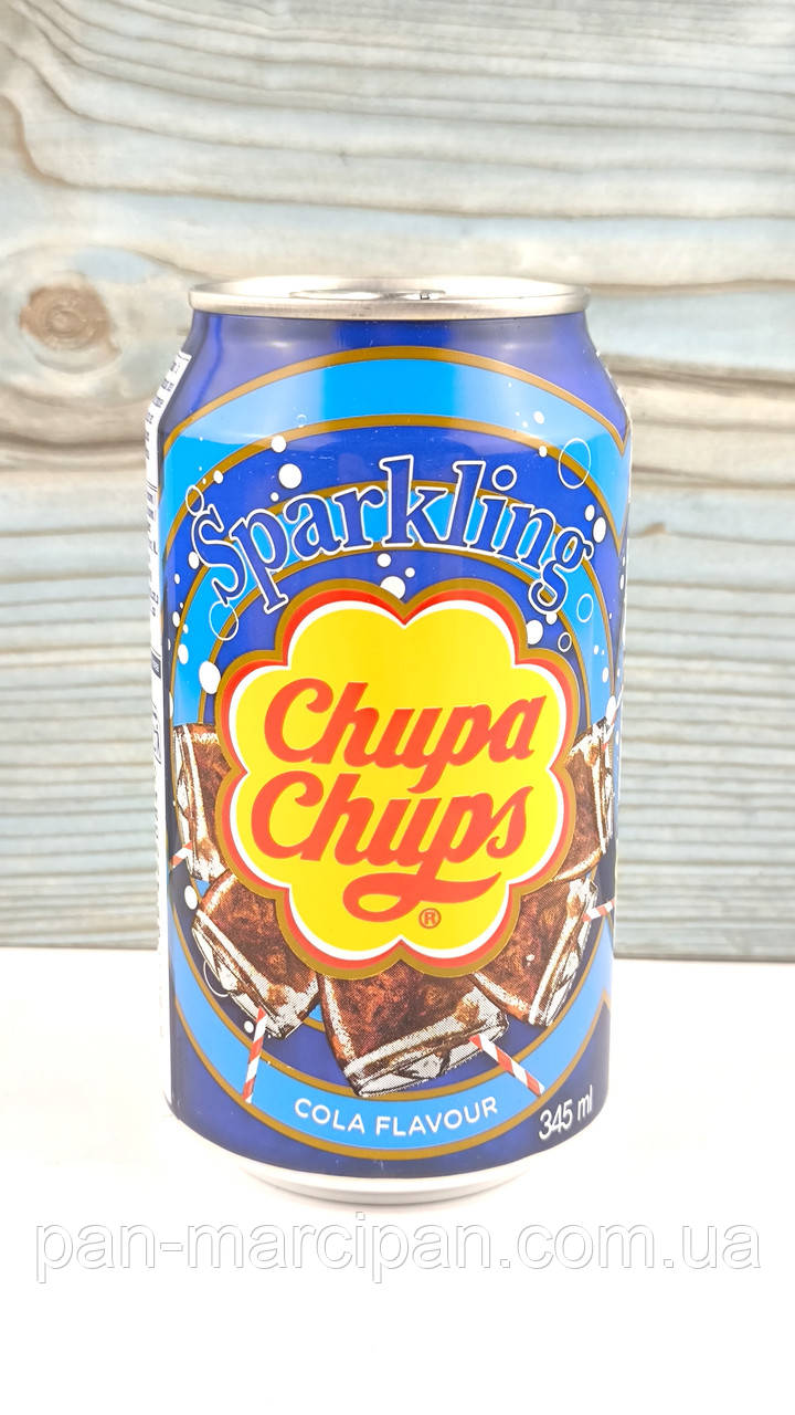 Газований напій зі коли Chupa Chups 345 мл Корея, фото 1