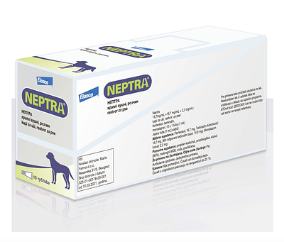 Нептра, суспензія для вух, 1 мл