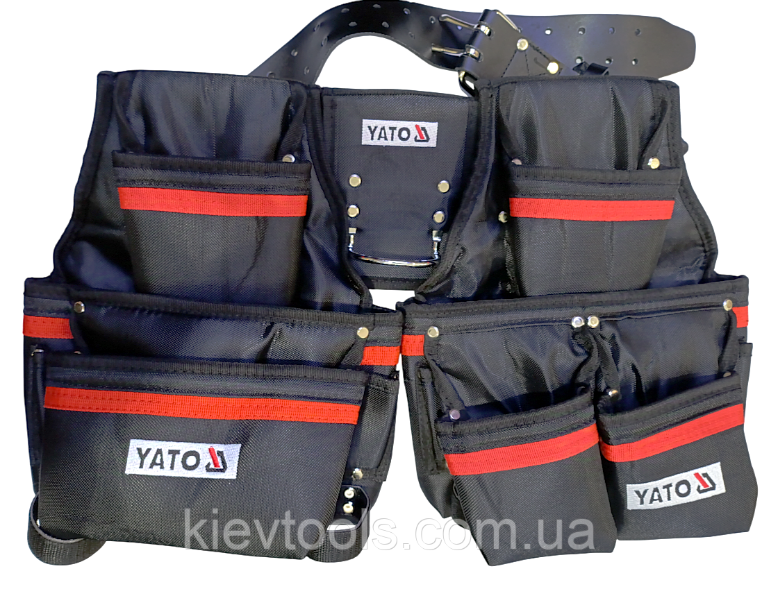 Пояс для інструментів YATO YT-7400 (21 кишеня)
