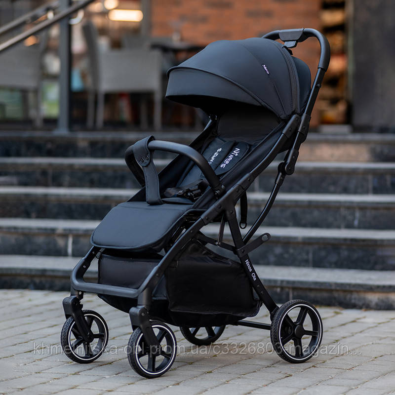 Прогулянкова коляска Ninos Ola BLACK, фото 1