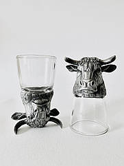 Набір чарок Лось на 2 персонм, 50мл