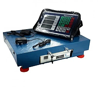 Торгові електронні ваги Nokasonic NK-600 Wi-Fi бездротові для торгівлі  600 кг Синій