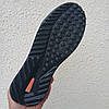 Чоловічі шкіряні кросівки (натуральна шкіра) чорні демісезонні для чоловіків на весну осінь, розміри 40-45, фото 3
