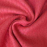 Трикотаж лоден(валяний) з візерунком колір світло-червоний, фото 5