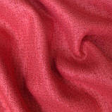 Трикотаж лоден(валяний) з візерунком колір світло-червоний, фото 4