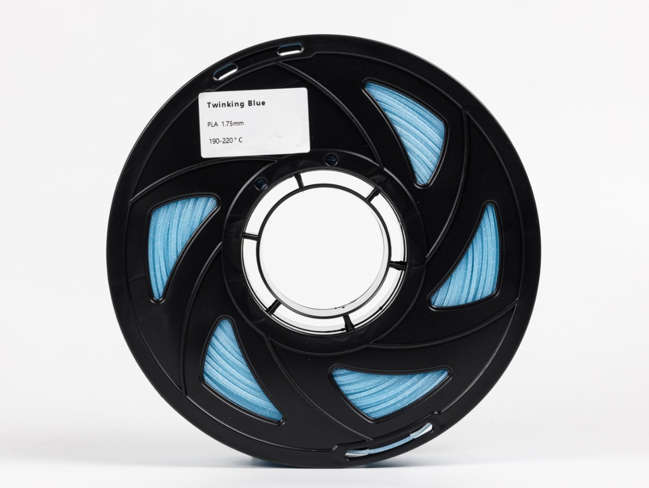 Пластик філамент для 3D-друку UA3D PLA PLUS Twinking BRILLIANT BLUE 1.75мм, 1кг, Блискучий Червоний