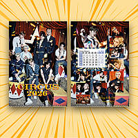 Календар Stray Kids Circus 2026 А3 настінний перекидний