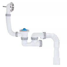 Сифон для ванни Kronoplast В-0550 40/50 з переливом (SR26000133)