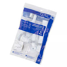 Сифон для ванни Kronoplast В-0550 К 40/50 Сlick-Сlack з переливом (SR27200133)