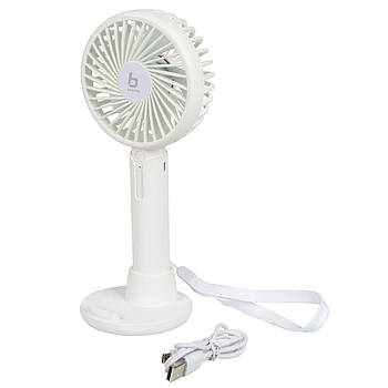 Вентилятор акумуляторний Bo-Camp Portable Fan With Holder White (8520952)