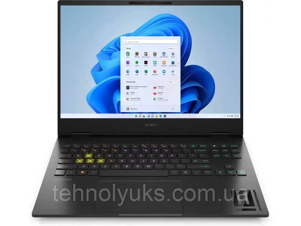 Ноутбук HP OMEN 16-u0020nr (7H9Y9UA), 16";IPS,  Intel Core i7-13700HX, 5.0 ГГц, NVIDIA GeForce RTX 4070, 16ГБ, 512ГБ, фото 1