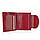 Гаманець жіночий шкіряний маленький Las Fernando 110-103 А червоний, фото 6
