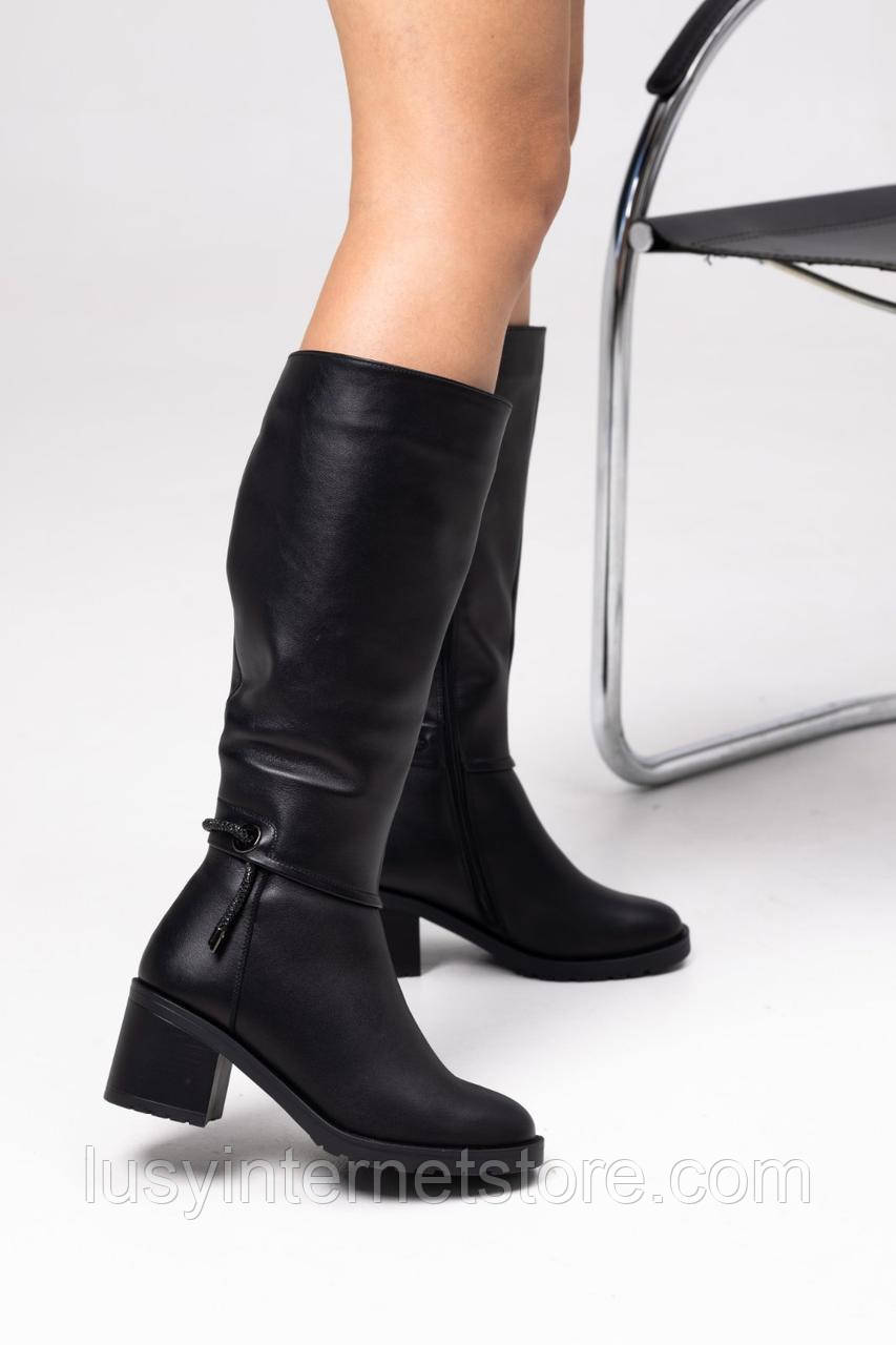 Чоботи жіночі зимові великого розміру від виробника ТН25-3317Б-9, фото 1