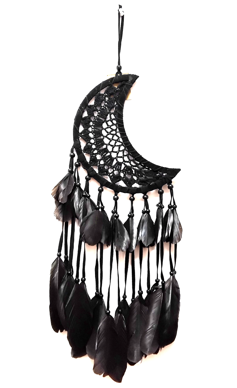 Ловець снів Чорний місяць 60 см, фото 1