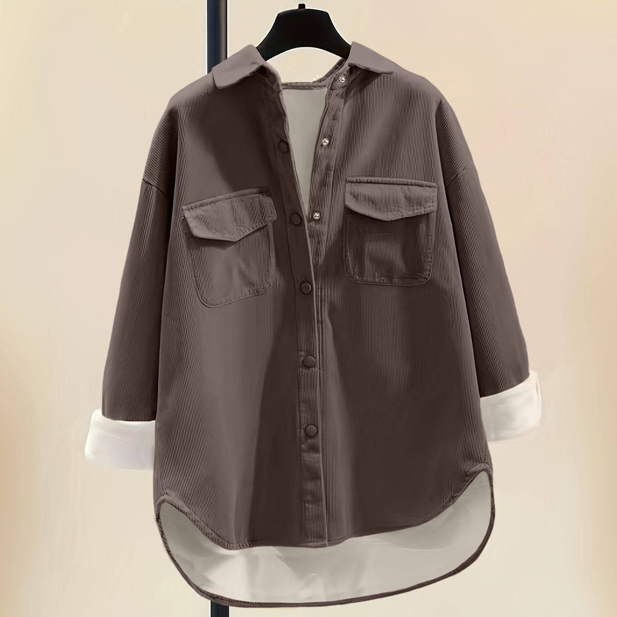 Женская рубашка на меху, фото 1