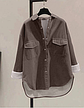Женская рубашка на меху, фото 3