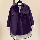 Женская рубашка осень-зима, фото 3