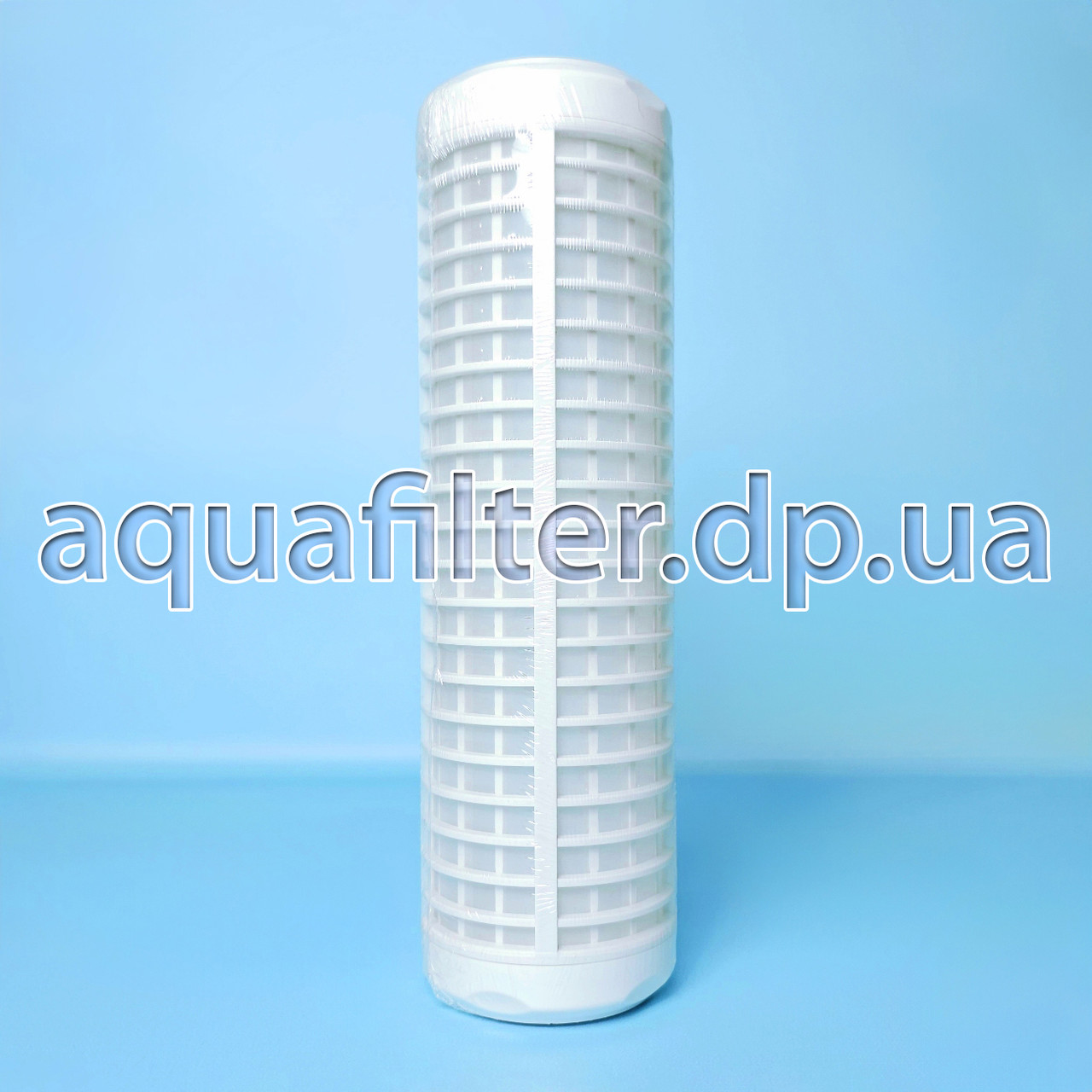 Багаторазовий промивний картридж із нейлонової сітки Ecosoft 2,5"x10" 50 мкм, фото 1