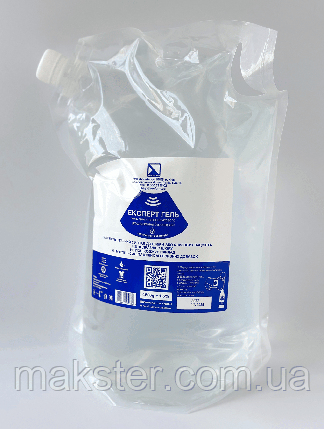 Гель для УЗД Експерт, прозорий, 4500 г, фото 1