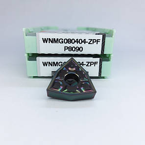 WNMG080404-ZPF P8090 PROSPECT (Сталь, Гартований) Твердосплавна пластина, фото 1