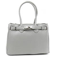 Сумка жіноча шкіряна класична Firenze Italy F-IT-86001G сіра
