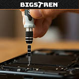 Набір прецизійних викруток BIGSTREN 25804, 133-в-1, Torx – сервісні біти та інструменти, фото 4