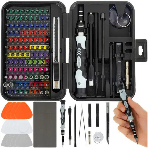 Набір прецизійних викруток BIGSTREN 25804, 133-в-1, Torx – сервісні біти та інструменти, фото 1