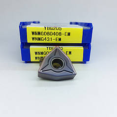 WNMG080408-EM YBG205 ZCC.CT (Нержавіюча сталь) Твердосплавна пластина