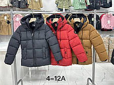 Зимові дитячі куртки на холофайбері для хлопчиків гуртом