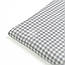 Двошаровий жатий муслін "Сіра клітинка", ширина 135 см, фото 4