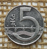 5 крон 1993 року. Чехiя