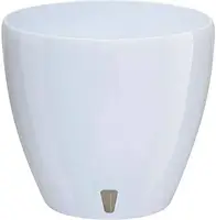 Вазон подвійний Santino Deco Twin plus з картриджем 15 л білий