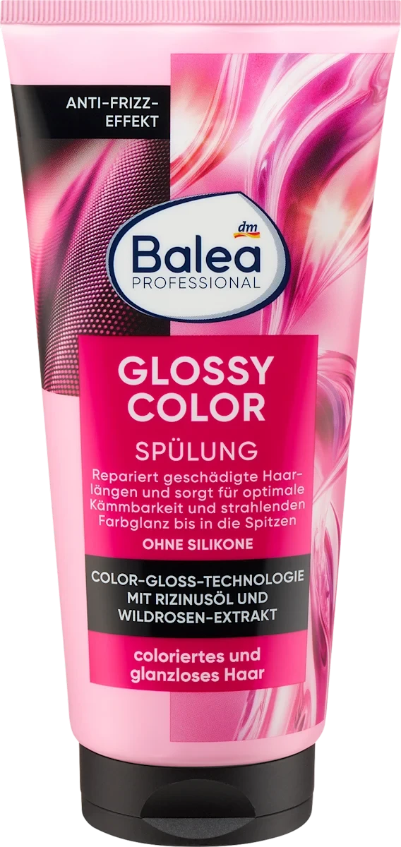 Бальзам - ополіскувач Balea Professional Glossy Color, 200 мл
