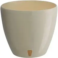 Вазон подвійний Santino Deco Twin plus з картриджем 15 л крем